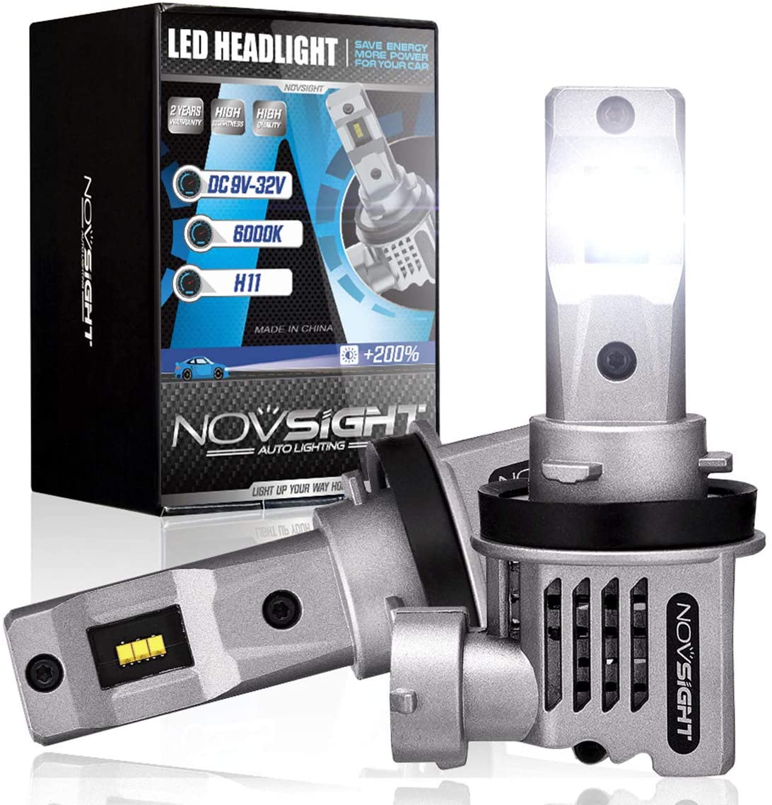 NOVSIGHT H11/H8/H9 LED LED Headlight Bulbs – Nevergoods